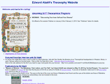 Tablet Screenshot of edwardabdill.com